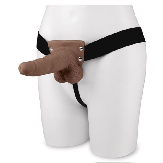 Страпон Lux Fetish 6" Rechargeable