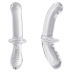 Фаллос из стекла Satisfyer Double Crystal